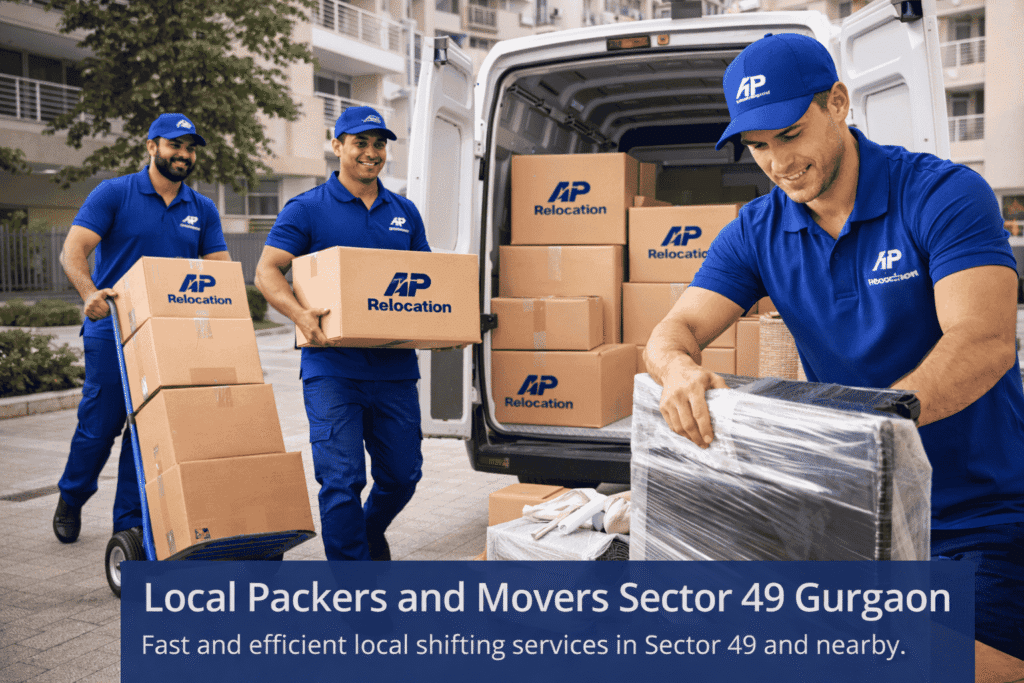Local Packers and Movers Sector 49 Gurgaon